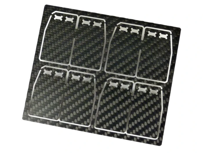 MRP Reed petals -MRP- VForce 4 - Yamaha RD350/RZ350 YPVS / Banshee - carbon fibre 0.42mm