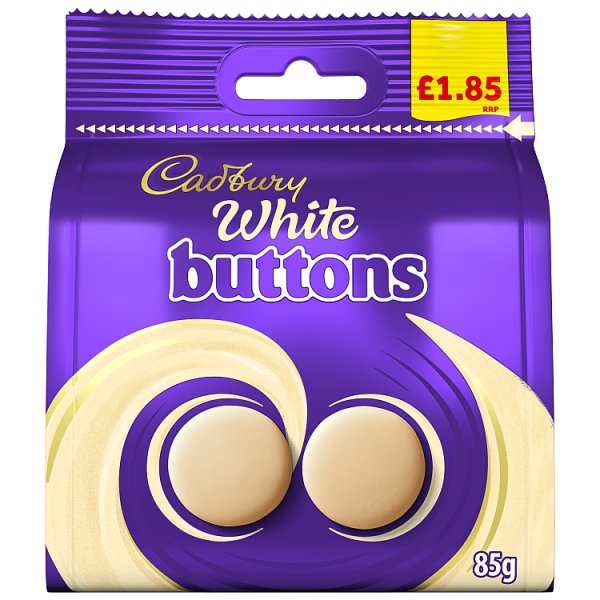 Cadbury Buttons White Chocolate 85g