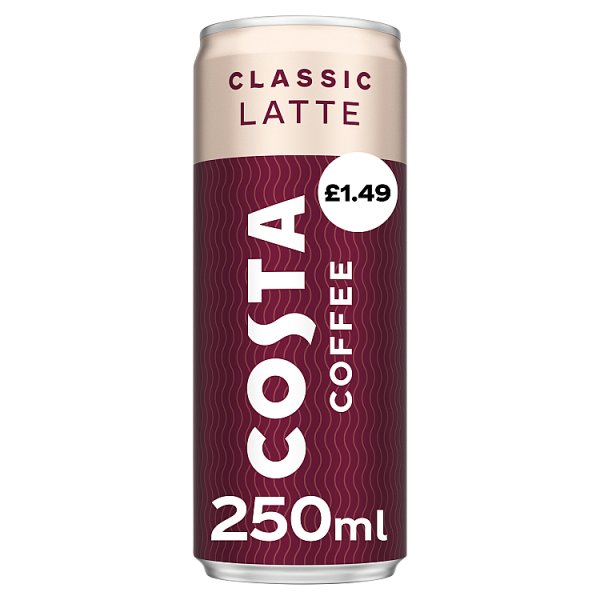 Costa Coffee Classic Latte Iced Coffee 250ml