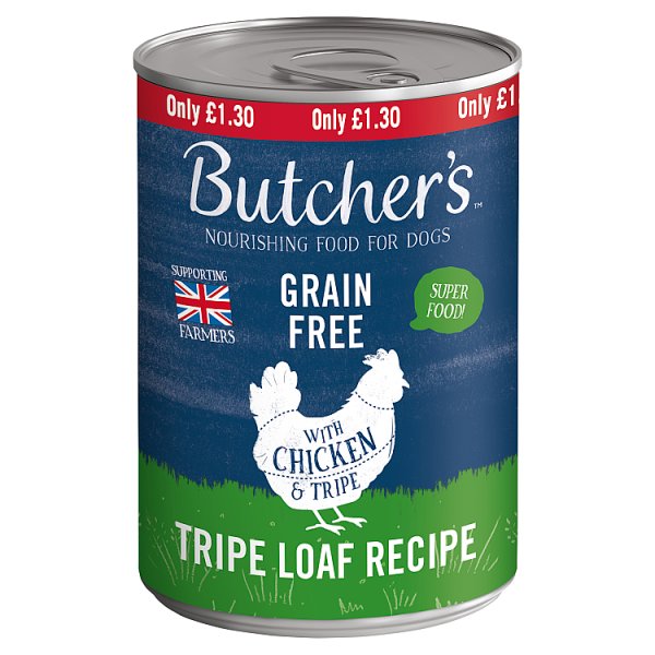 Butcher's Nourishing Food for Dogs with Chicken & Tripe 400g