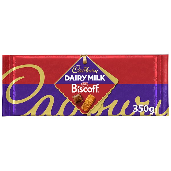 Cadbury Dairy Milk Biscoff Chocolate Sharing Bar 350g