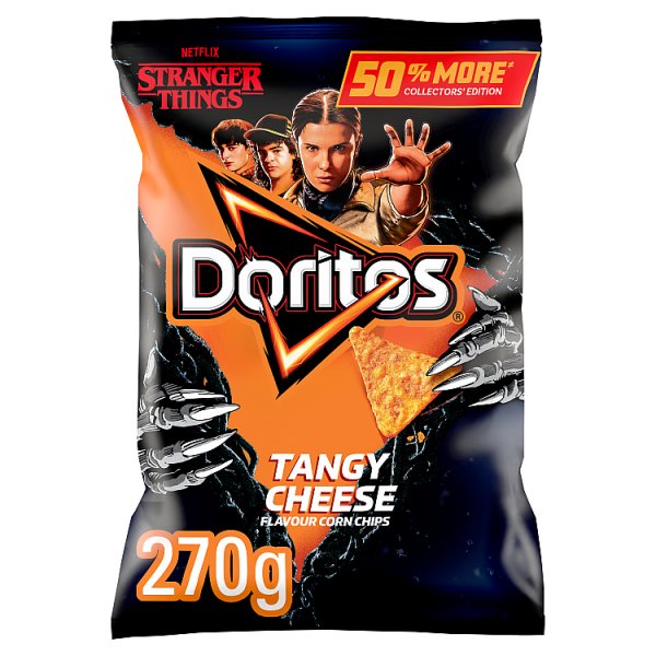 Doritos Stranger Things Tangy Cheese Sharing Crisps 270g
