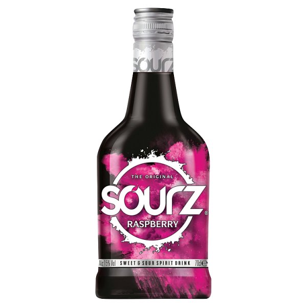 Sourz Raspberry Sweet & Sour Liqueur 70cl