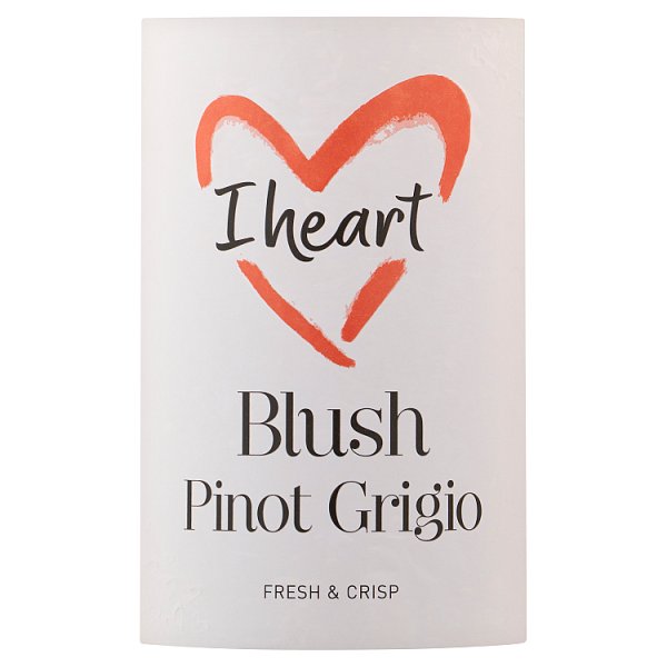I Heart Blush Pinot Grigio 75cl