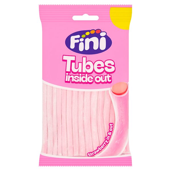 Fini Strawberry in & out Tubes 140g