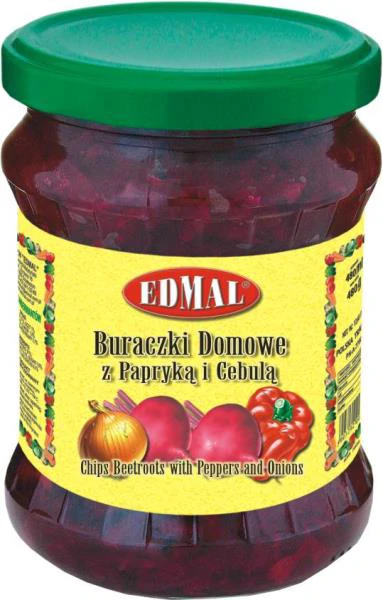 BURACZKI DOMOWE Z PAPRYKA I CEBULA 480ML EDMAL
