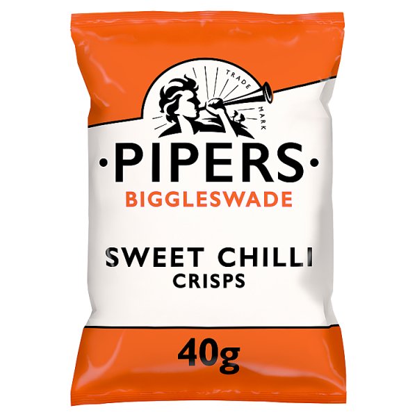Pipers Biggleswade Sweet Chilli Crisps Grab Bag 40g