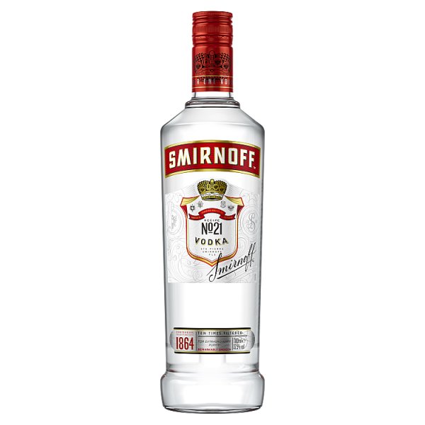 Smirnoff No. 21 Vodka 37.5% vol 70cl
