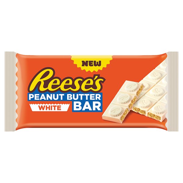 Reese's White Chocolate Flavour Peanut Butter Bar 90g