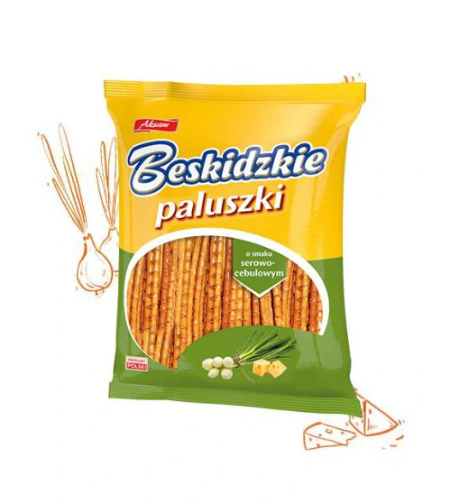 PALUSZKI BESKIDZKIE SER-CEBUL 180G AKSAM