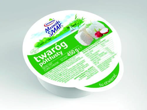 TWAROG MAZURSKI SMAK TLUSTY 450G MLEKPO