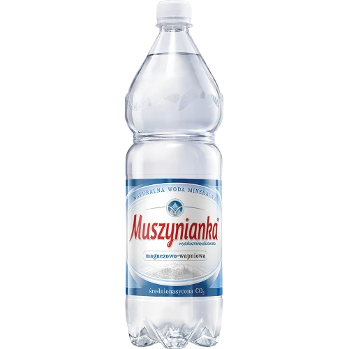 WODA MUSZYNIANKA 1,5L GAZ PET