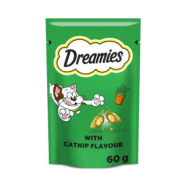 DREAMIES Cat Treat Biscuits with Catnip Flavour 60g