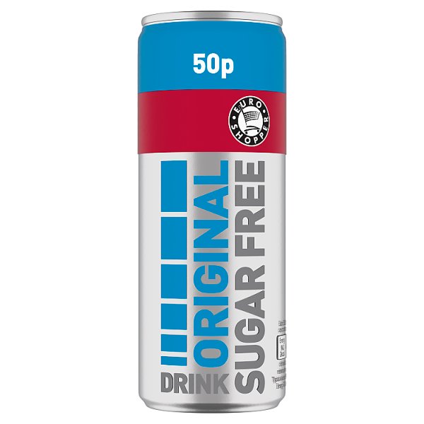 Euro Shopper Original Sugar Free Drink 250ml