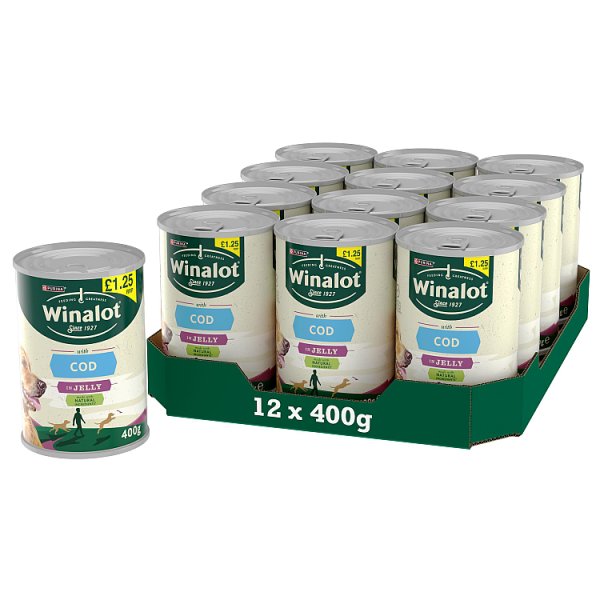 Winalot with Cod in Jelly 400g