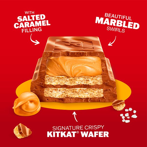 KitKat Salted Caramel Chocolate Sharing Bar 99g