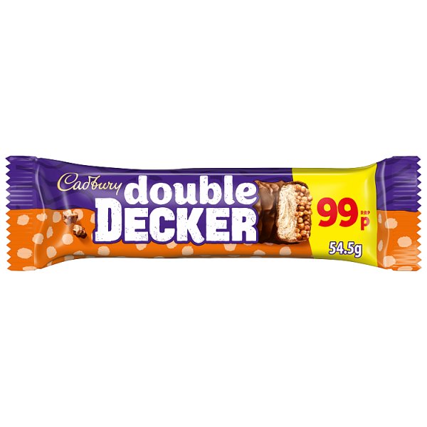 Cadbury Double Decker Chocolate Bar 54.5g