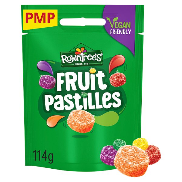 Rowntree's Fruit Pastilles Sweets Sharing Bag 114g