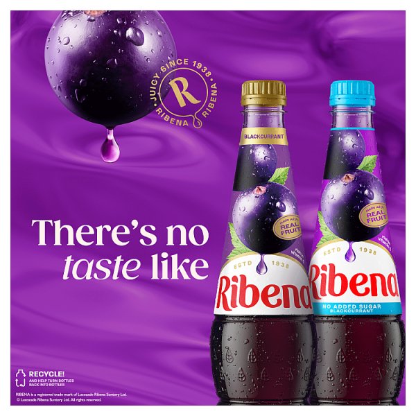 Ribena Blackcurrant Squash 600ml