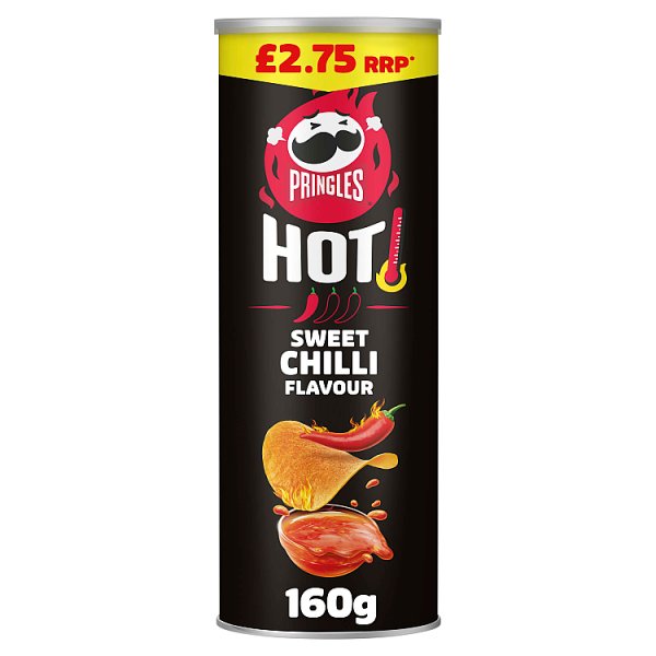 Pringles Hot Sweet Chilli Sharing Crisps 6x160g