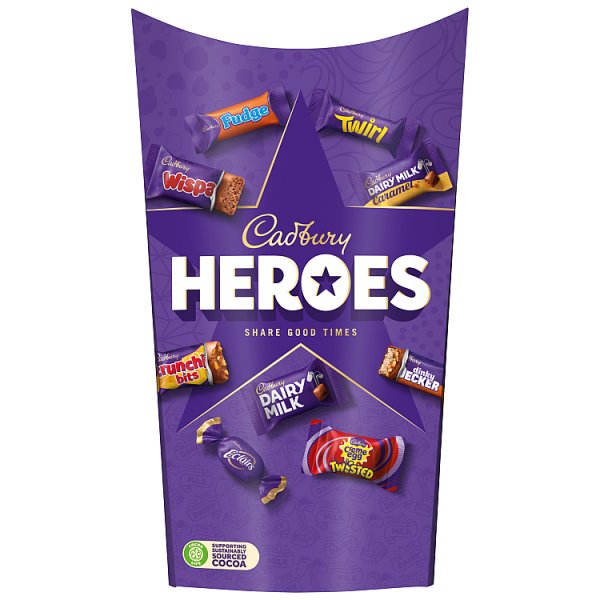 Cadbury Heroes Chocolate Gift Box 290g
