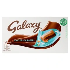 Galaxy Salted Caramel & Milk Chocolate Block Bar 135g