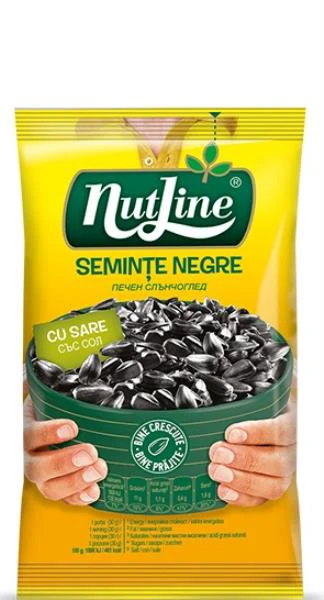 SLONECZNIK SOLONY-SEMINTE NEG SARE 100G NUTLINE RO