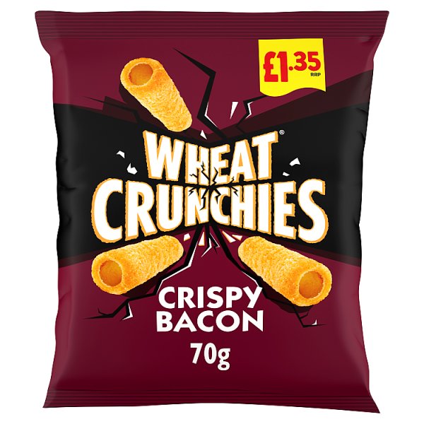 Wheat Crunchies Bacon Crisps 70g