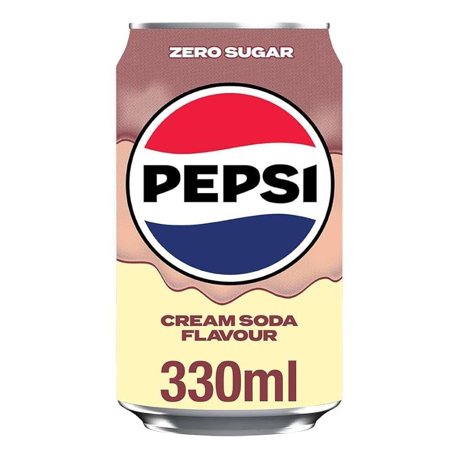 Pepsi Treats Cream Soda Flavour Cans 330ml