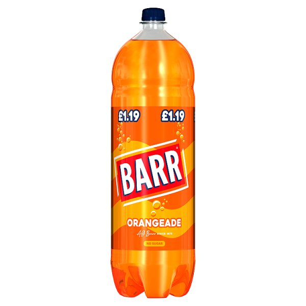 Barr Orangeade Soft Drink 2L