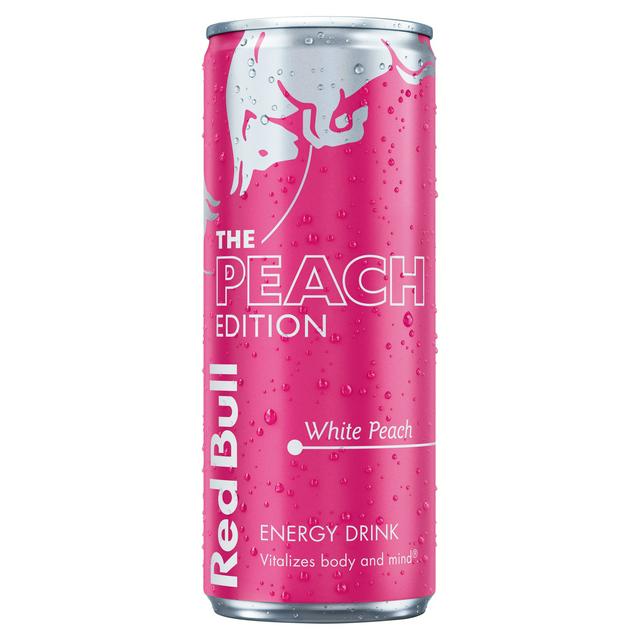 Red Bull Energy Drink Peach Edition White Peach 250ml