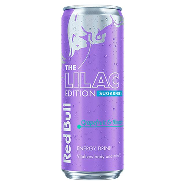 Red Bull Energy Drink Sugar Free Lilac Edition 250ml