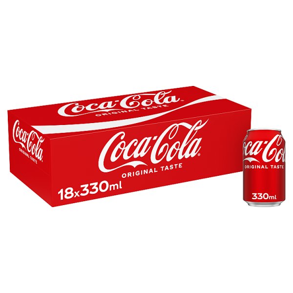 Coca-Cola Original Taste 18 x 330ml