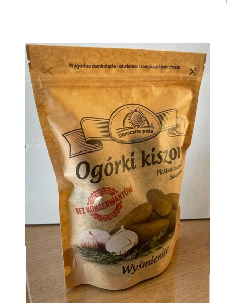 OGORKI KISZONE 800G/400G DOYPAK B/K SLONECZNE POLE