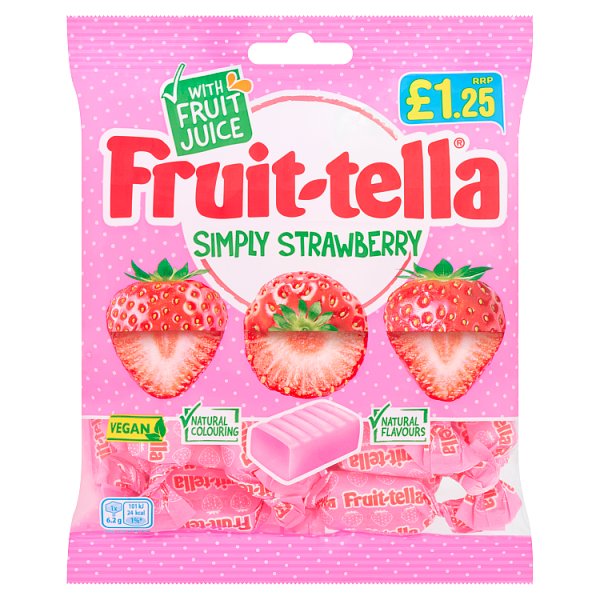 Fruit-tella Simply Strawberry 135g
