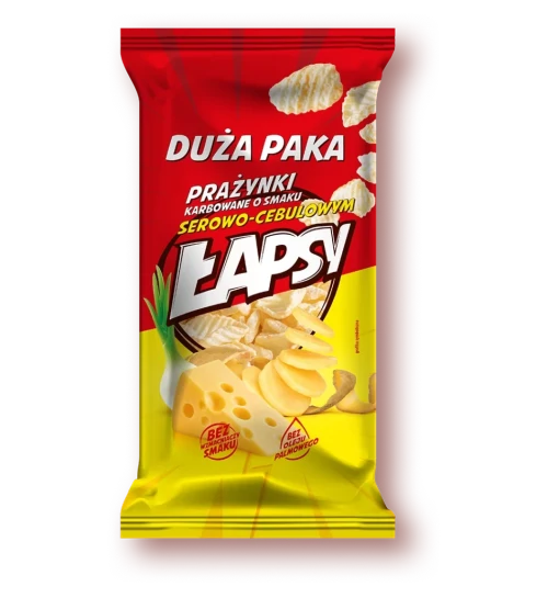 PRAZYNKI KARBOWANE LAPSY SER-CEBULA 110G TBM