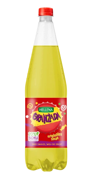 NAPOJ ORANZADA HELLENA ZOLTA GAZ 1,25L PET COLIAN