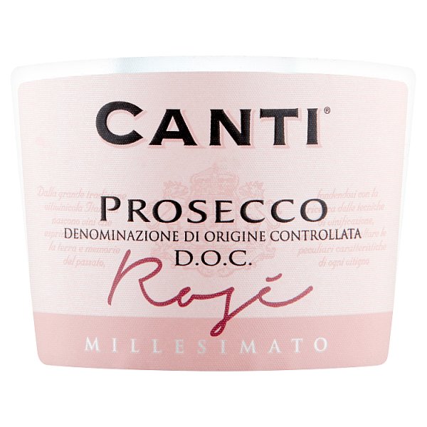 Canti Prosecco D.O.C Rosè 75cl