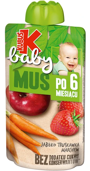 MUS KUBUS BABY JABL TRUS MARCH 100G SASZ MASPEX