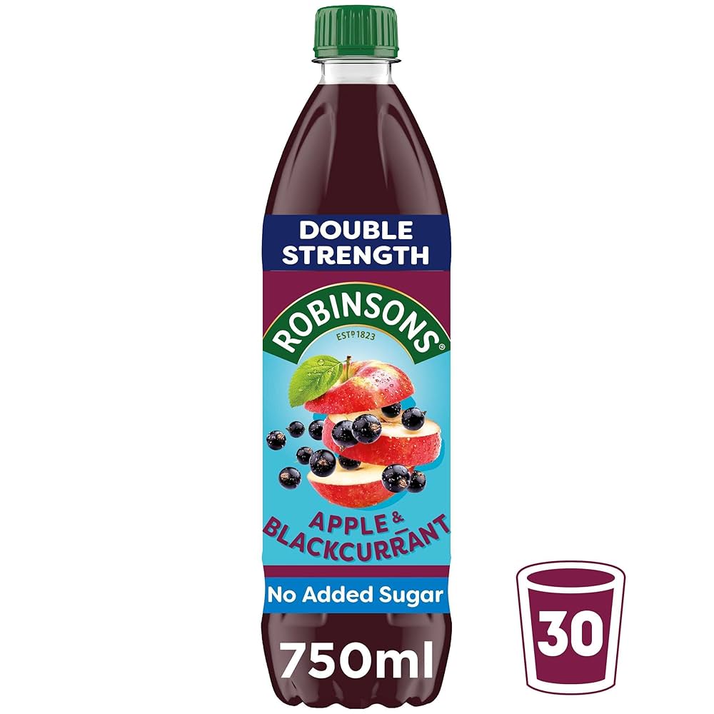 Robinsons Apple & Blackcurrant No Added Sugar Squash 750ml