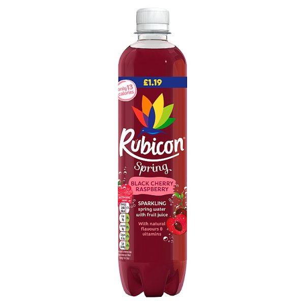 Rubicon Spring Black Cherry Raspberry Sparkling 500ml
