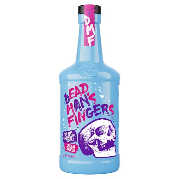 Dead Man's Fingers Blue Raspberry Tequila Cream Liqueur 70cl