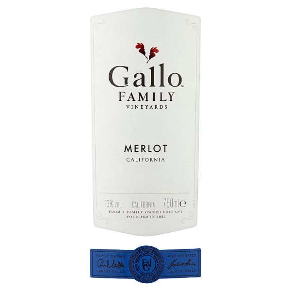 Gallo Family Vineyards Merlot Red Wine 750ml