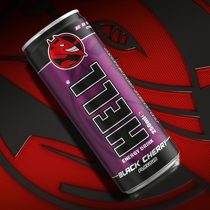 HELL Energy Drink Black Cherry Flavour 500ml