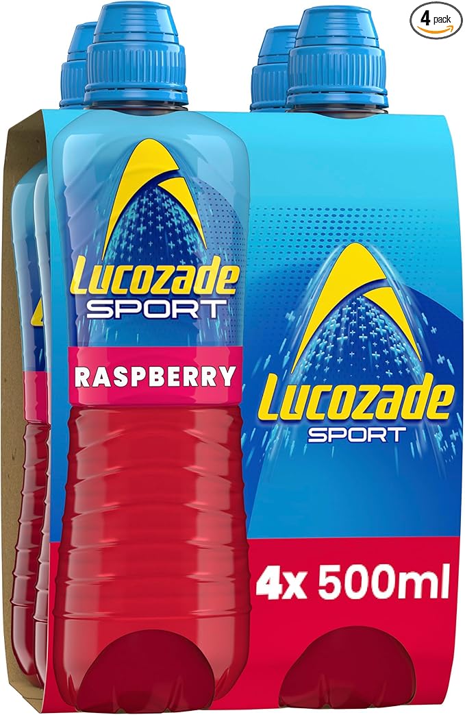Lucozade Sport Drink Raspberry 4x500ml