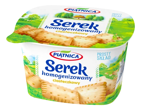 SEREK HOMOGENIZOWANY CIASTECZKOWY 150G PIATNICA