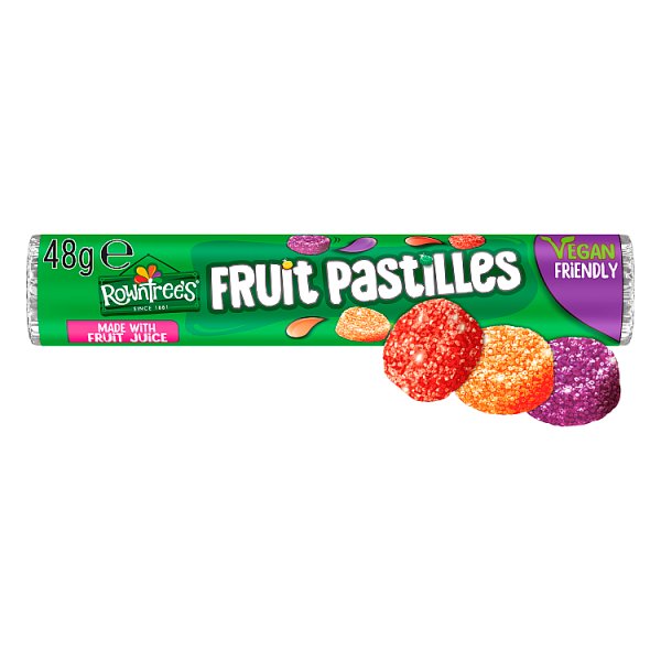 Rowntree's Fruit Pastilles Sweets Tube 48g