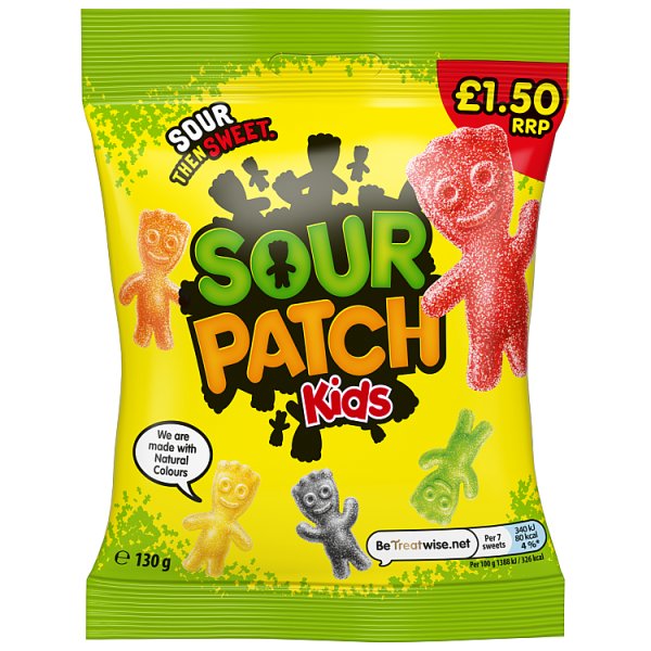 Sour Patch Kids Original Sweets Bag 130g