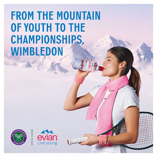 Evian Still Natural Mineral Water 1.5L