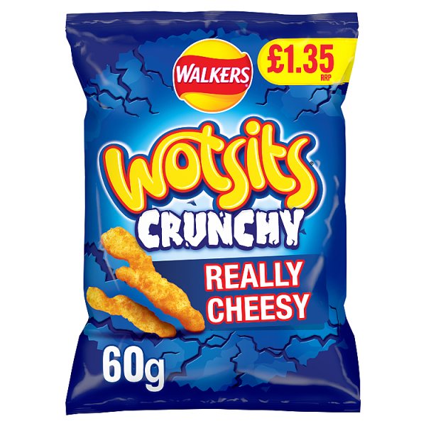 Wotsits Crunchy Cheese Sharing Crisps 60g